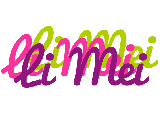 Li Mei flowers logo